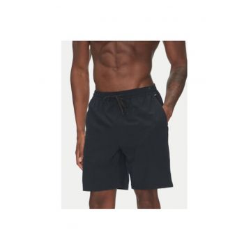 Pantaloni scurti de baie barbati  EQYHY03883 - Poliester - Negru