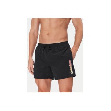 Pantaloni scurti de baie barbati  EQYJV04141 - Poliester - Negru