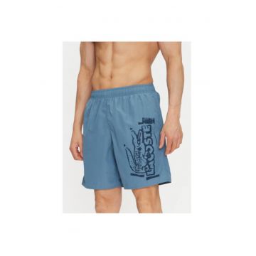 Pantaloni scurti de baie barbati  MH9135 - Poliester reciclat - Albastru