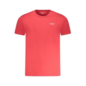 Tricou barbati -  95% bumbac - 5% elastan - Rosu - PM508212ORIGINALBASIC3