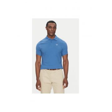 Tricou polo barbati  MML0358BU67 - Bumbac - Albastru