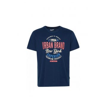 Tricou sport pentru barbati -  Jabin - albastru inchis