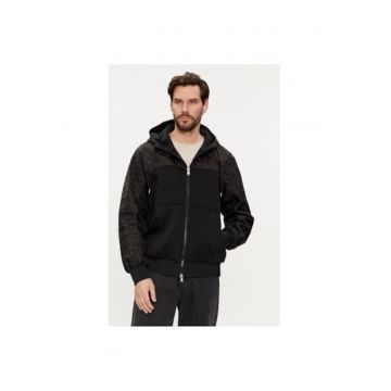 Bluza barbati -  303640286 - Bumbac/Poliester - Negru