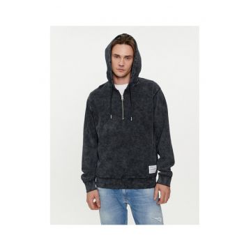 Bluza barbati -  303873462 - Bumbac - Negru - Negru
