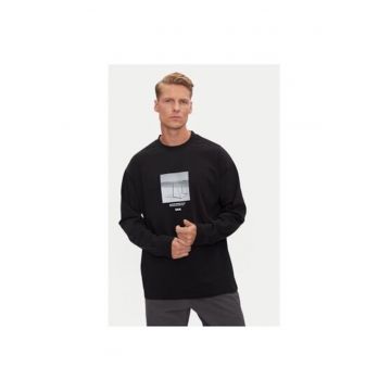Bluza barbati -  304734557 - Bumbac - Negru