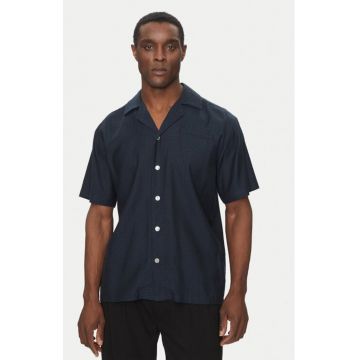 Camasa barbati -  305348081 - Viscoza/Bumbac - Albastru