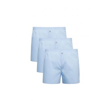 Jockey - Set de boxeri din bumbac cu detaliu cu logo - 3 perechi
