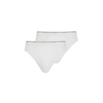 Jockey - Set de chiloti cu banda logo in talie - 2 perechi