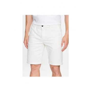 Pantaloni scurti barbati  30-505044 - Bumbac - XS INTL - Alb