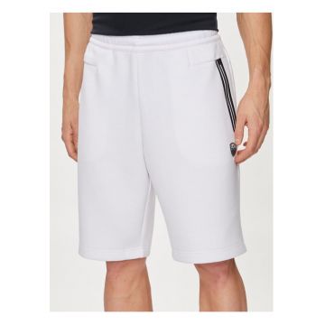 Pantaloni scurti barbati -  303535094 - Poliester/Viscoza - Alb
