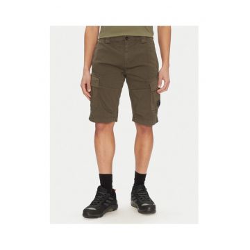Pantaloni scurti barbati C P Company - 18CMBE116A005694G - Bumbac - Verde - Verde