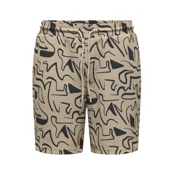 Pantaloni scurti barbati  Sons - 22033513 - Poliester - Bej