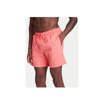 Pantaloni scurti de baie barbati  5YLF6X00V - Nylon - Rosu