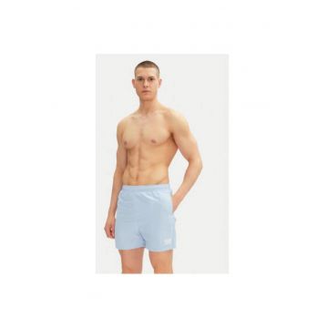 Pantaloni scurti de baie barbati  60550027 - Poliamida - Albastru deschis