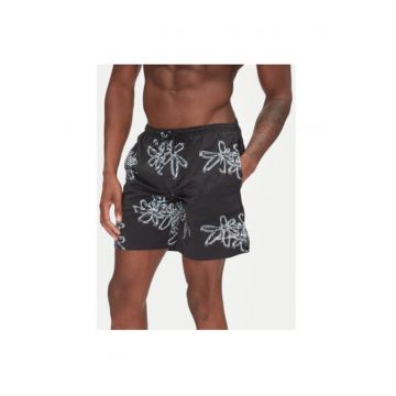 Pantaloni scurti de baie barbati 91413741861 - Nylon - Negru Pantaloni scurti de baie barbati 91413741861 - Nylon - Negru