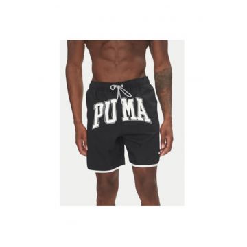 Pantaloni scurti de baie barbati  938845 - Poliester - Negru