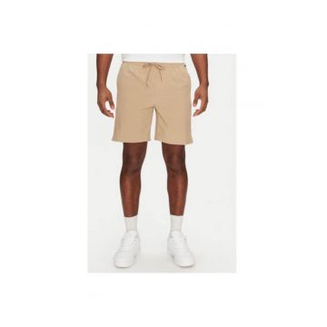 Pantaloni scurti de baie barbati  EQYHY03883-CJZ0 - Poliester - Bej