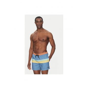 Pantaloni scurti de baie barbati  EQYJV04121-BLQ5 - Poliester - Multicolor