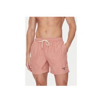 Pantaloni scurti de baie barbati  MSW0064PI55 - Poliester - Roz
