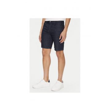 Pantaloni scurti din denim barbati  10018247 30047486 - Bumbac - Bleumarin