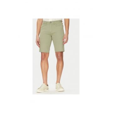 Pantaloni scurti din denim barbati  20718128 - Bumbac - Verde
