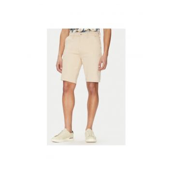 Pantaloni scurti din denim barbati  20718139 - Bumbac - Bej