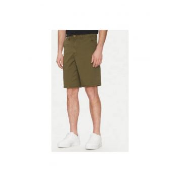 Pantaloni scurti din denim barbati  20718399 - Bumbac - Verde