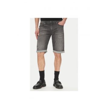 Pantaloni scurti din denim barbati  265820 552833 - Bumbac - Negru