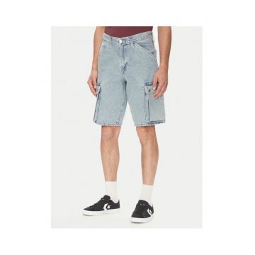 Pantaloni scurti din denim barbati Levi S - 001GU-0004 - Bumbac - Albastru - Albastru