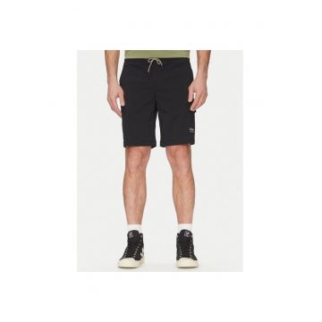 Pantaloni scurti sport barbati  20717891 - Nylon/Elastan - Negru - Negru