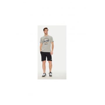 Pantaloni scurti sport barbati  20718064 - Bumbac - Negru