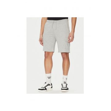 Pantaloni scurti sport barbati  20718382 - Bumbac/Poliester - Gri - Gri