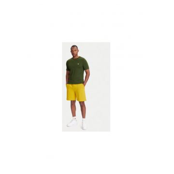 Pantaloni scurti sport barbati  342ZU900X - Bumbac - Galben