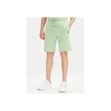 Pantaloni scurti sport barbati  705014 552900 - Bumbac organic - Verde - Verde