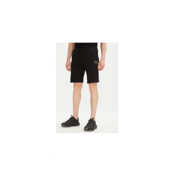 Pantaloni scurti sport barbati  705400 552917 - Bumbac - Negru