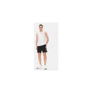 Pantaloni scurti sport barbati  A2M10166 - Bumbac - Negru