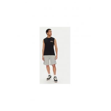 Pantaloni scurti sport barbati  ADYFB03075 - Bumbac/Poliester - Gri