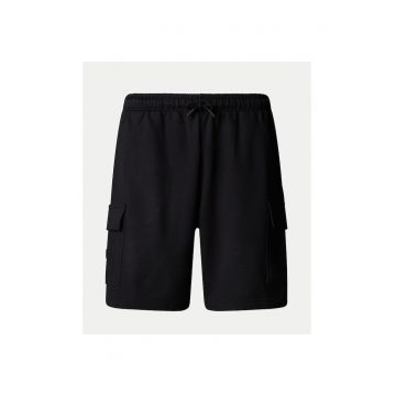 Pantaloni scurti sport barbati  NF0A8C2ZJK31 - Bumbac - Negru
