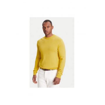 Pulover barbati  1098U1I76 - Bumbac - Galben