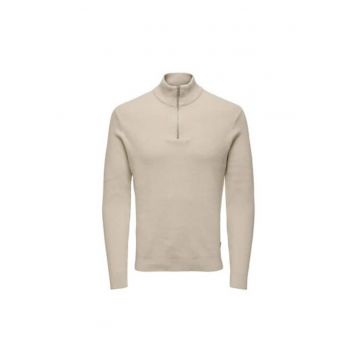Pulover barbati -  302890477 - Bumbac/Nylon - Bej