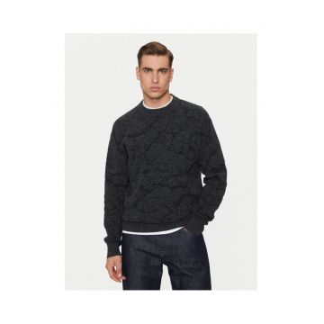 Pulover barbati -  304243103 - Poliamida/Lana/Elastan - Negru - Negru