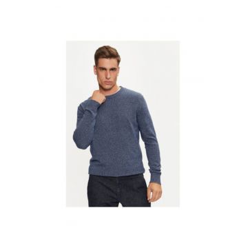 Pulover barbati -  304268014 - Nylon/Viscoza/Lana - Albastru