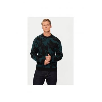 Pulover barbati -  304516092 - Poliester reciclat/Acril - Verde