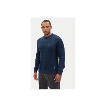 Pulover barbati  PM702496 - Bumbac/Acril - Albastru