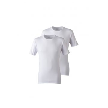 Set de tricouri slim fit din bumbac - 2 piese