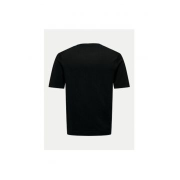 Tricou barbati -  304805202 - Viscoza/Poliester - Negru
