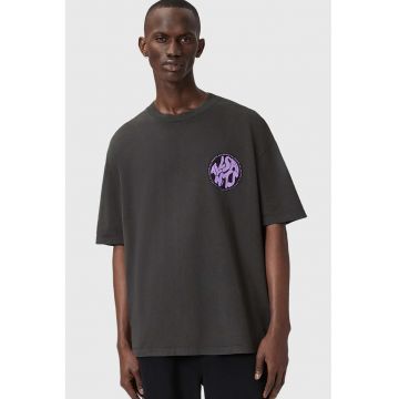 Tricou cu imprimeu pe partea din spate Distortion SS