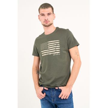 Tricou din bumbac cu logo