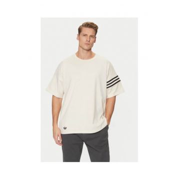 Tricou lejer cu logo din bumbac