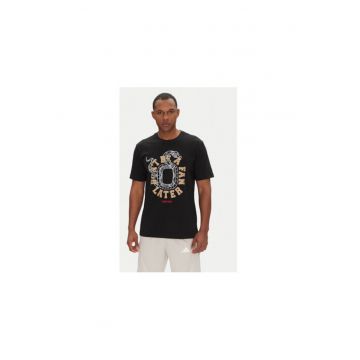 Tricou lifestyle din bumbac cu imprimeu